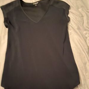 Stain short sleeve blouse - Express